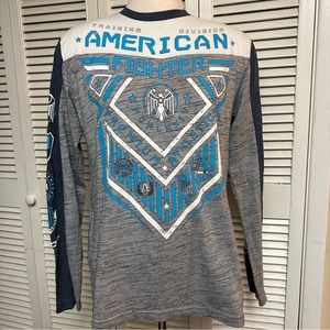 American Fighter Size Large Long Sleeve Pullover